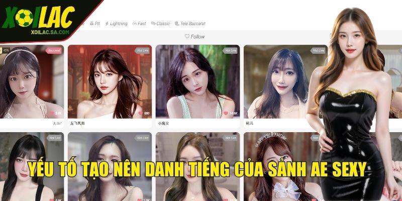 Kho game đa dạng chính là một trong những yếu tố giúp AE chiếm lĩnh thị trường 